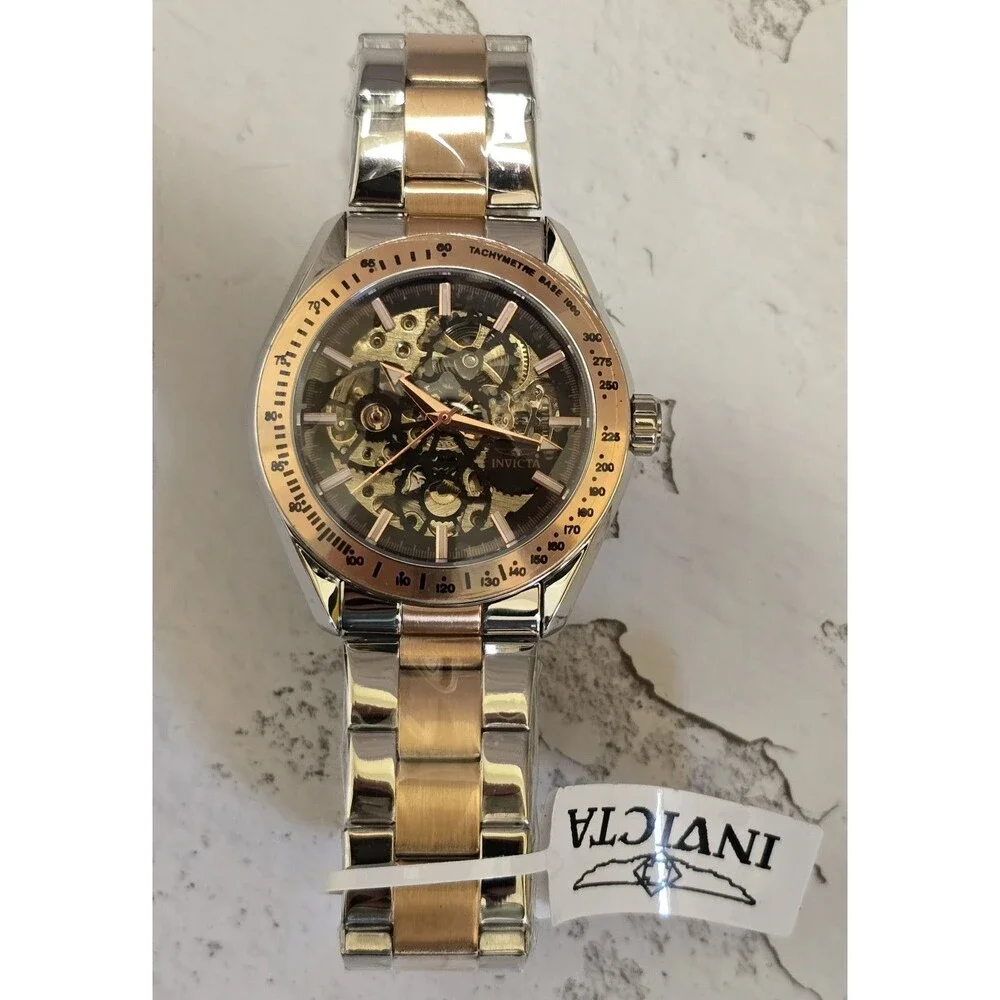 Invicta Obiet D Art Excelsior Automatic Men's Watch Skeleton Dial 43mm 69599